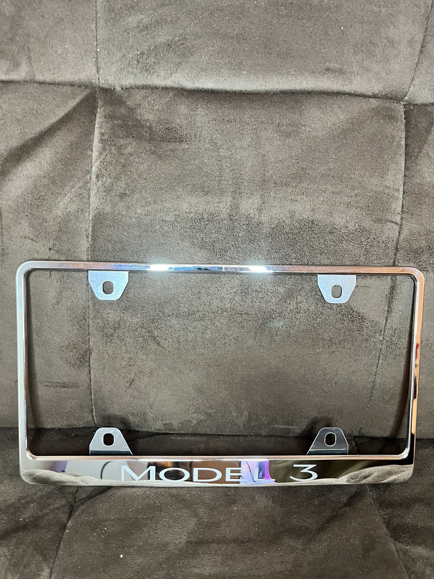 OEM Tesla Model 3 License Plate Frame 