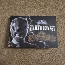 Power rangers ninjetti coin set