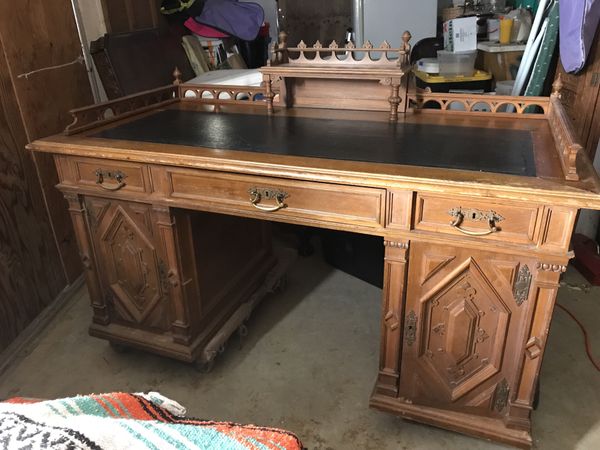 Antique Executive Desk For Sale In Cherry Valley Ca Offerup