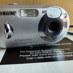 Vintage: Sony Cybershot DSC-P41 Compact Digital Camera with Memory Stick