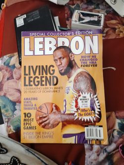 Special Collectors Edition LeBron James Magazine 