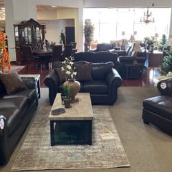 Sofa Loveseat , Chair, And Ottoman 