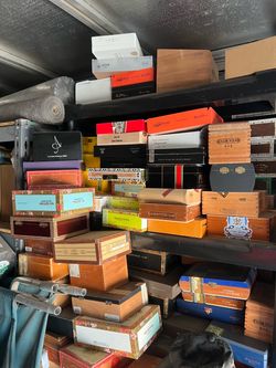 Tons of Cigar Boxes