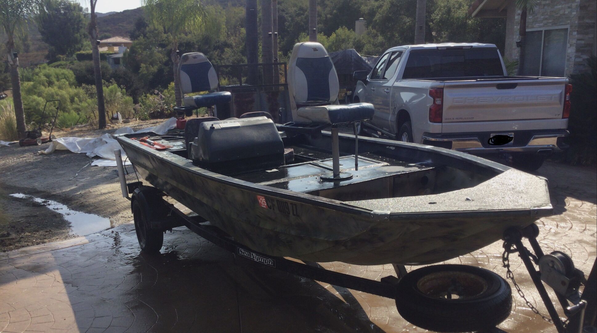 1992 Sea Nymph 17’ Aluminum Boat
