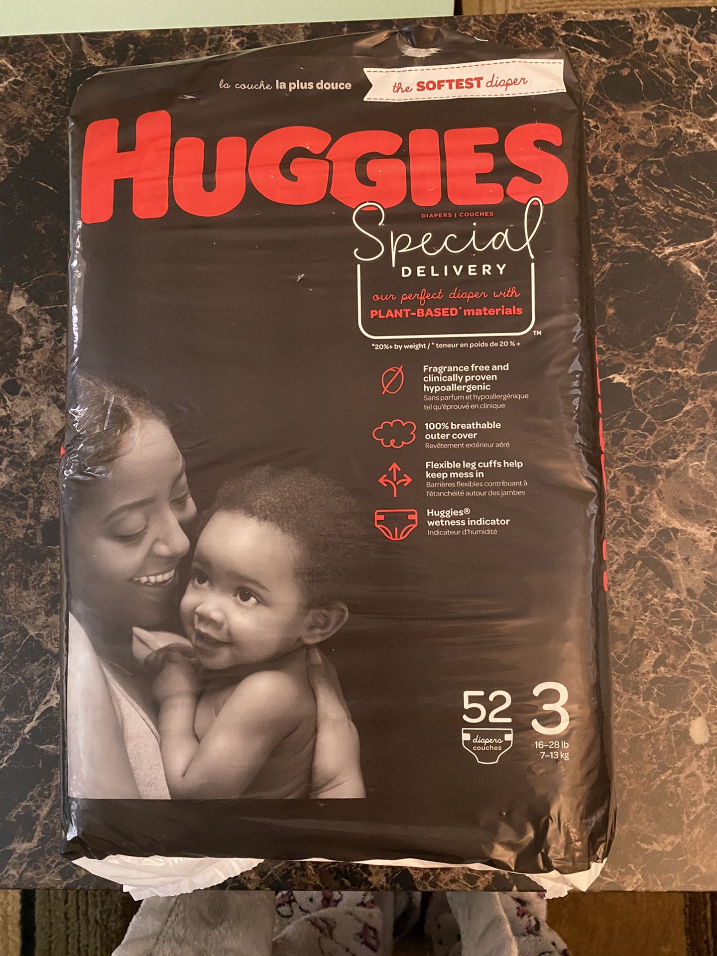 Huggies Special Delivery Size 3 - 52 Count