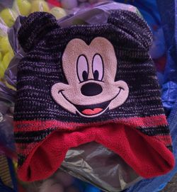 Used Child mickey mouse beanie