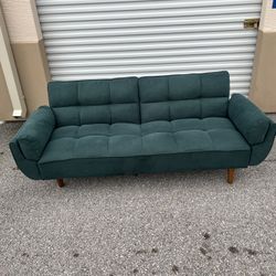Beautiful Green Sofa Bed $200