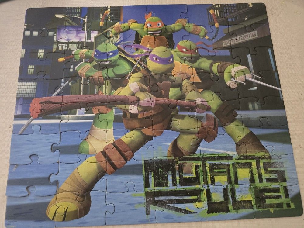 Ninja Turtles Puzzle 48 Piece New No Box