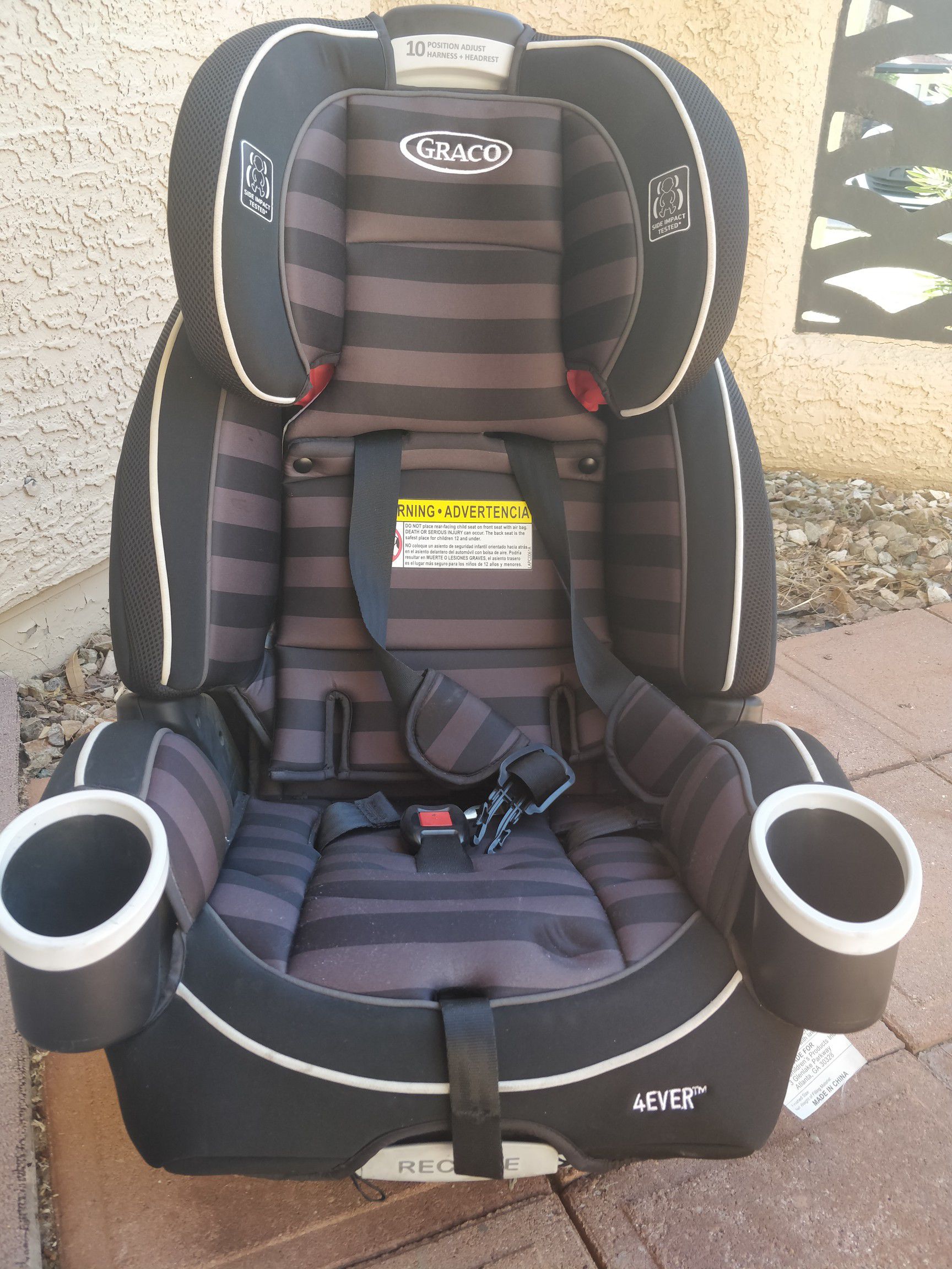 Graco 4ever 10 position car seat