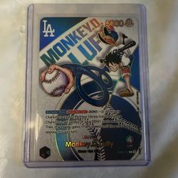 One Piece Dodgers Luffy Card