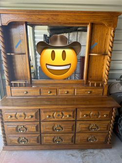 Dresser + mirror