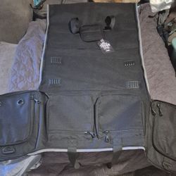 Brand New YKK Garment Suit Bag Black Gray