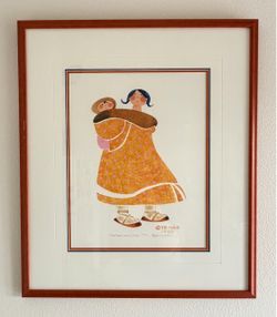 Rie Muñoz 'Mother and Child' Framed Print 1998