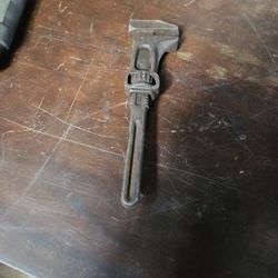A vintage lineman's wrench
