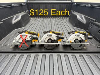 NEW DEWALT 20V MAX Cordless Brushless 6-1/2 in. Sidewinder Style Circular Saw (Tool Only) **2 Available, $125 Each**