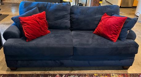 Royal Blue Sofa