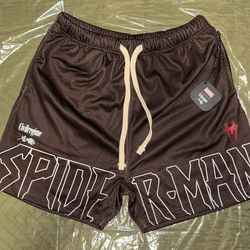New Civil Regime X Spider-Man Mesh Shorts - Size M