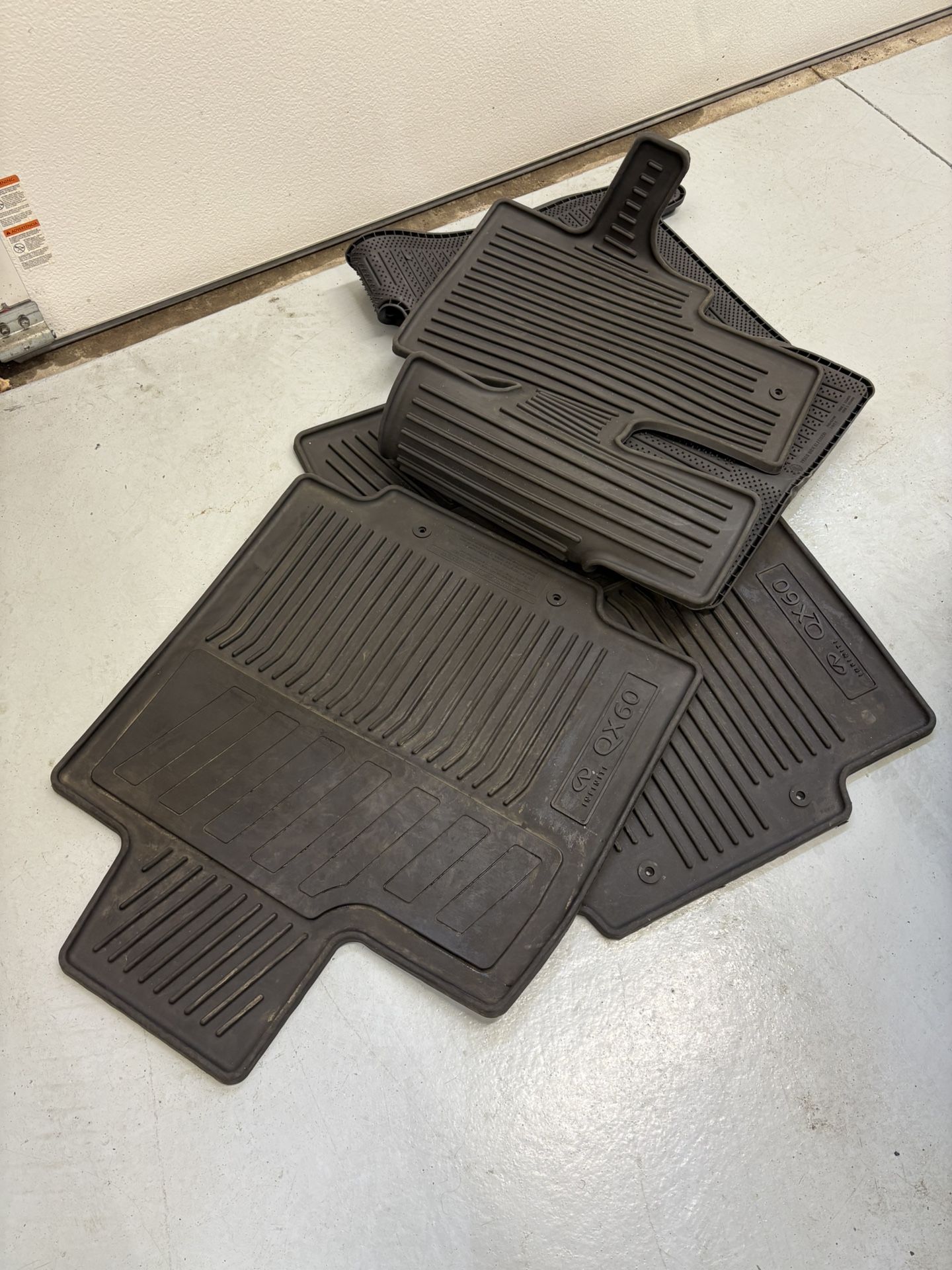 2017-2021 Infiniti QX60 OEM All-season Floor Mats