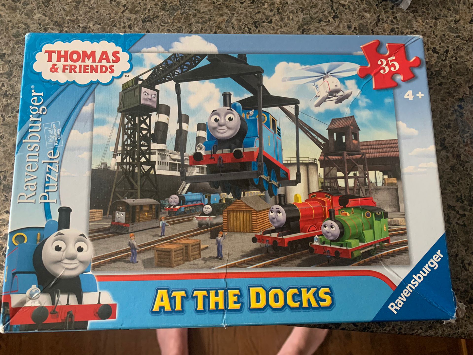 Thomas And friends At The Docks Puzzle 