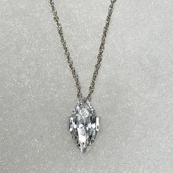 Avon Crystal Pendant Necklace 