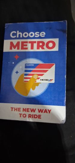 Metro card