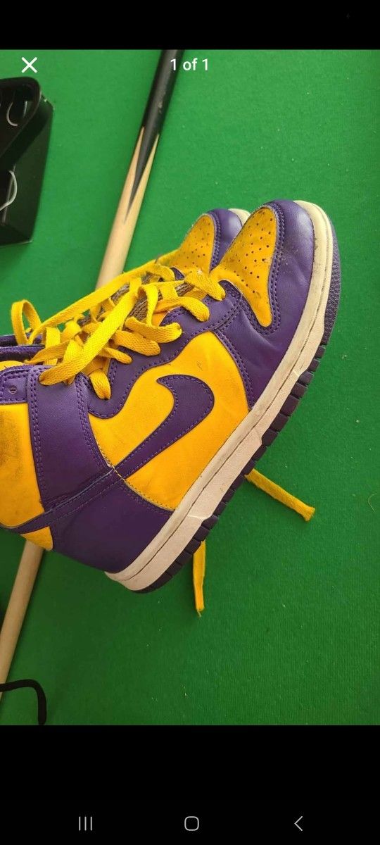 Nike Retro Dunks Lakers