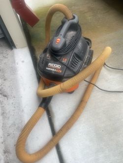 RIDGID 4 Gallon 5.0 HP Portable Wet/Dry