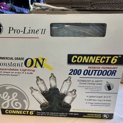 4 Boxes GE Pro-Line Outdoor Commercial Grade Christmas Lights New