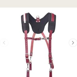 Leather Tool Bag Suspenders