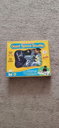 Giant Space Shuttle Puzzle ( No Missing Piece).