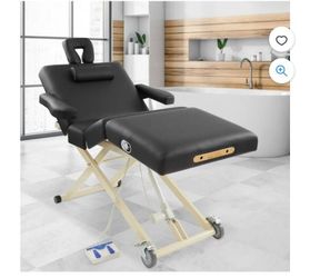Saloniture Professional 4-Section Electric Lift Massage Table