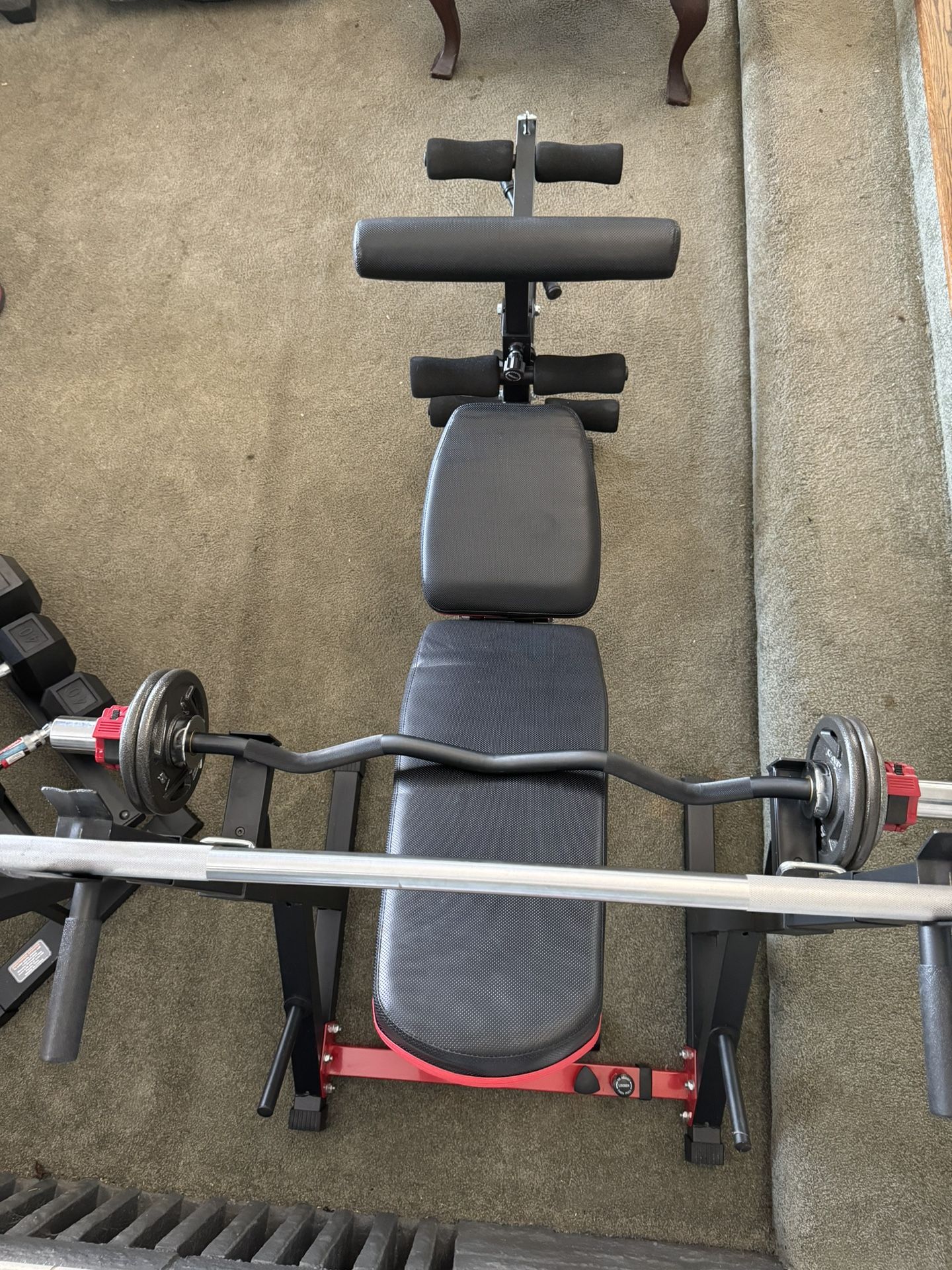 Weight Set, Bench,