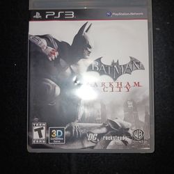 Batman Arkham City For PS3 