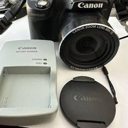 Cannon SX510 For Sale With All Equipment Charger Included