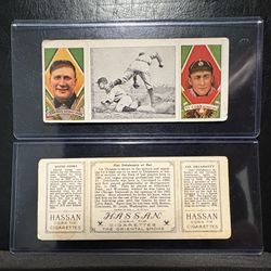 Detroit 1912 Hassan Triple Folder High End Aged Reprints - Ty Cobb, Hugh Jennings, and more