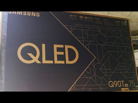 New 2020 QLED Samsung 75’ inch 4K smart 75Q90T