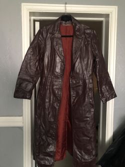 Leather jacket small