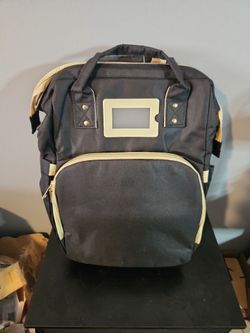 New Amazon baby diaper bag and portable changing station