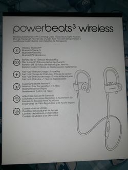BEATS BY DR DRE POWERBEATS 3 WIRLESS