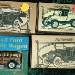 Four New Die-Cast Cars
