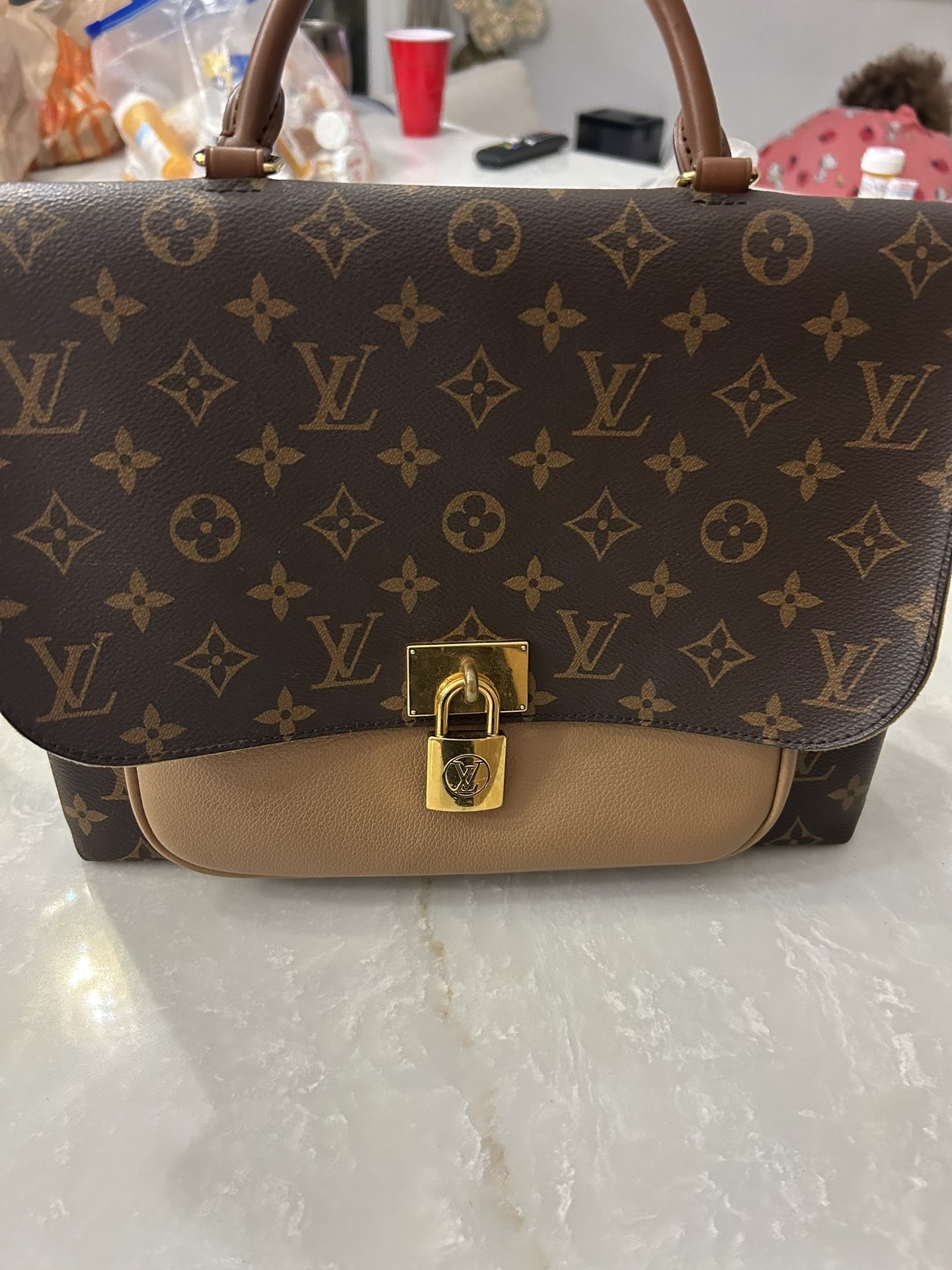 Authentic Louis Vuitton Monogram Marignan Bag
