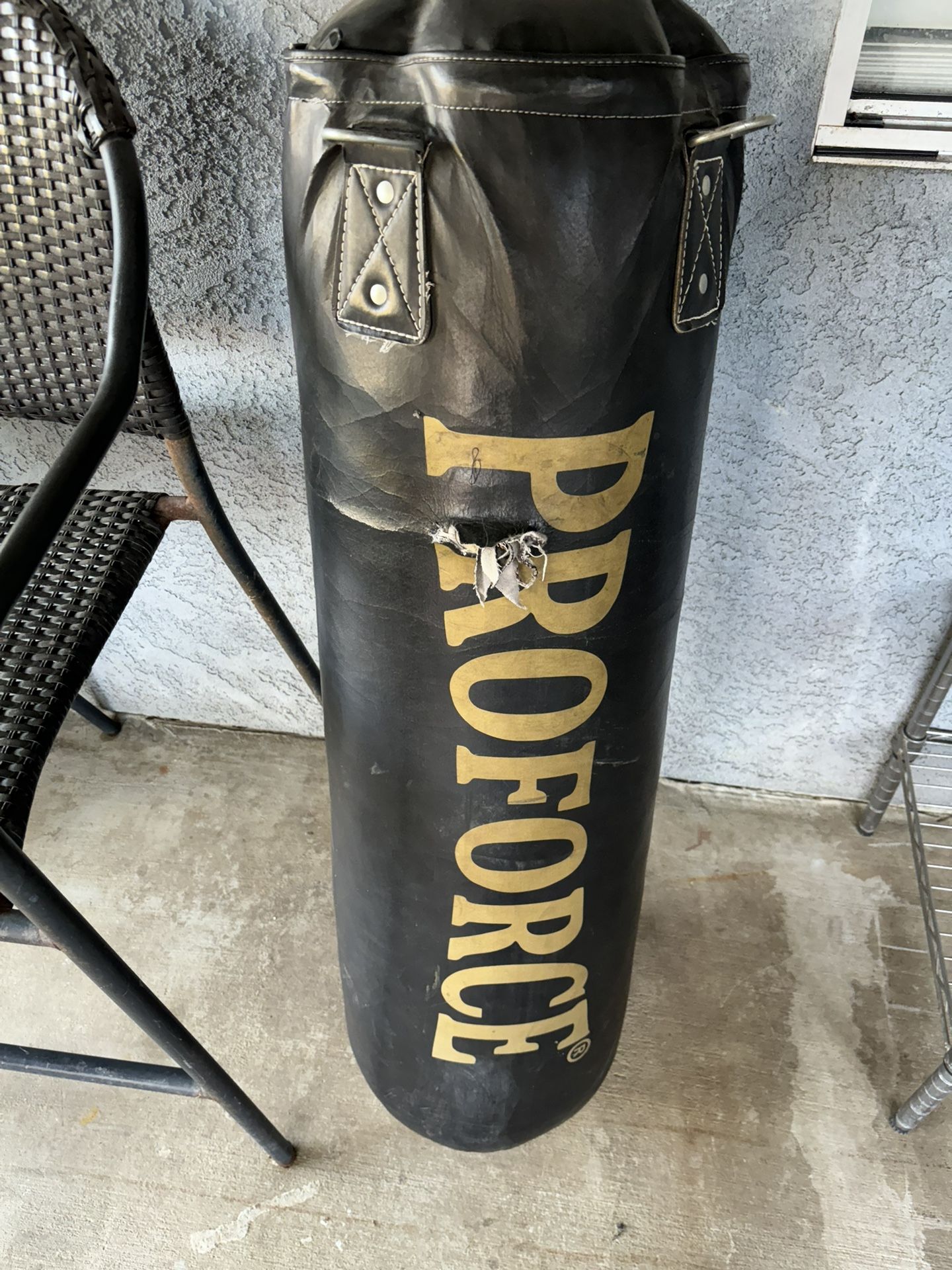 punching bag