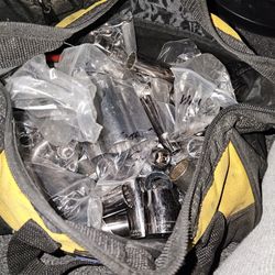 Assorted Sockets And Wrenches. Most Craftman