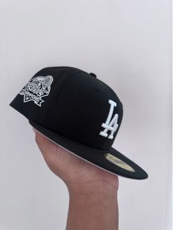 Los Angeles dodgers 2024 World Series hat size 7 black
