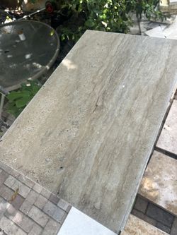 16x24 Wood Finish Travertine 