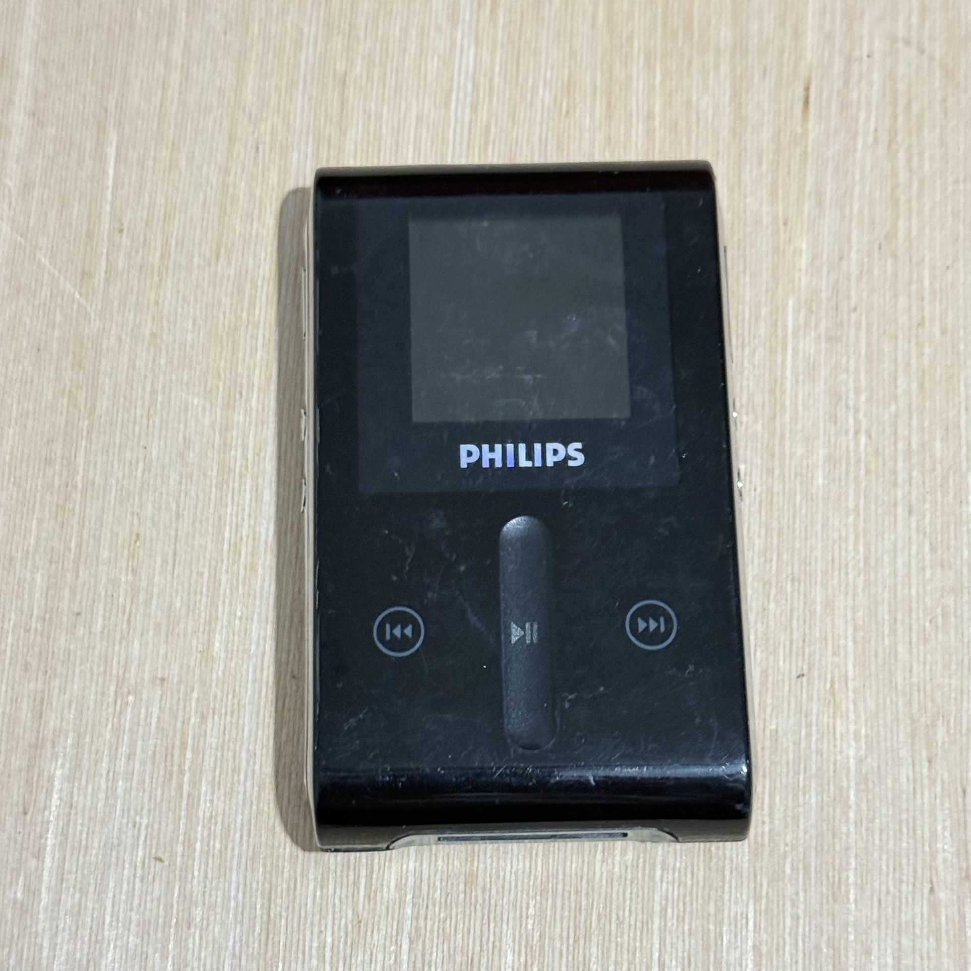 Philips GoGear Black 6GB MP3 Media Player “UNTESTED” No Charger Read Buy As Is!