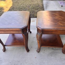 A Set of End Tables 