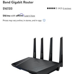 Asus RT-AC87U Gigabit Router 