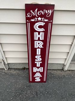 3 Wooden Porch Signs