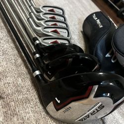 Callaway Strata Plus Partial Set Including 9,8,7,6,5H,3W,PW,D